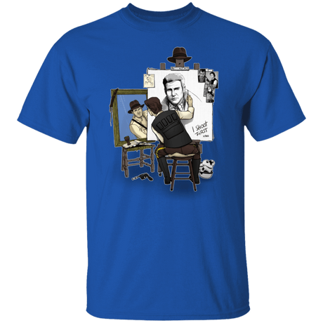 T-Shirts Royal / S Triple Self Portrait T-Shirt