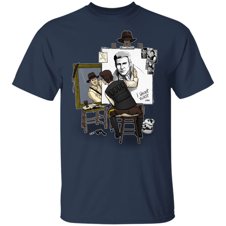 T-Shirts Navy / YXS Triple Self Portrait Youth T-Shirt