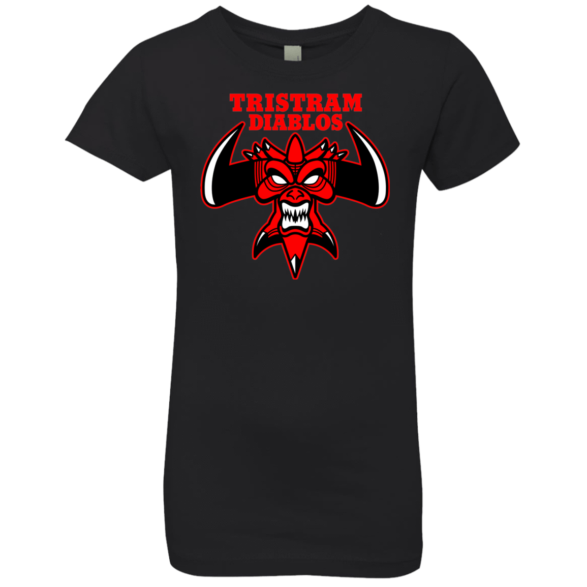 T-Shirts Black / YXS Tristram Diablos Girls Premium T-Shirt