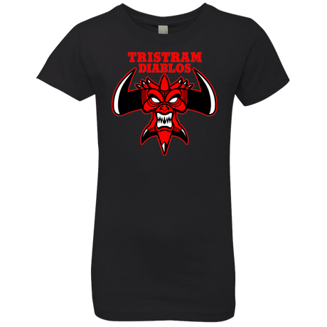 T-Shirts Black / YXS Tristram Diablos Girls Premium T-Shirt