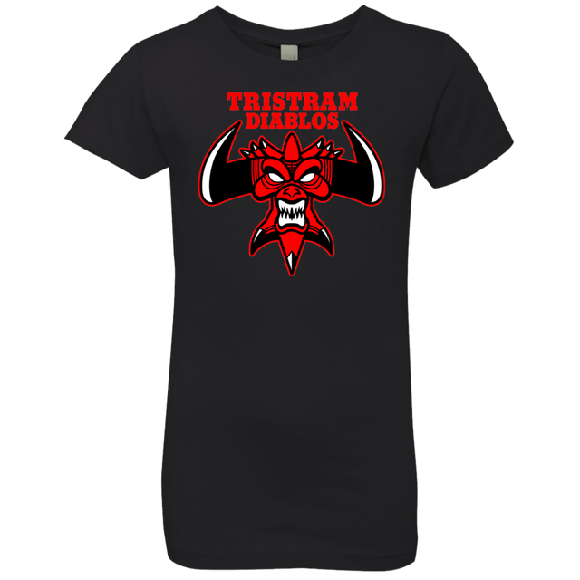 T-Shirts Black / YXS Tristram Diablos Girls Premium T-Shirt