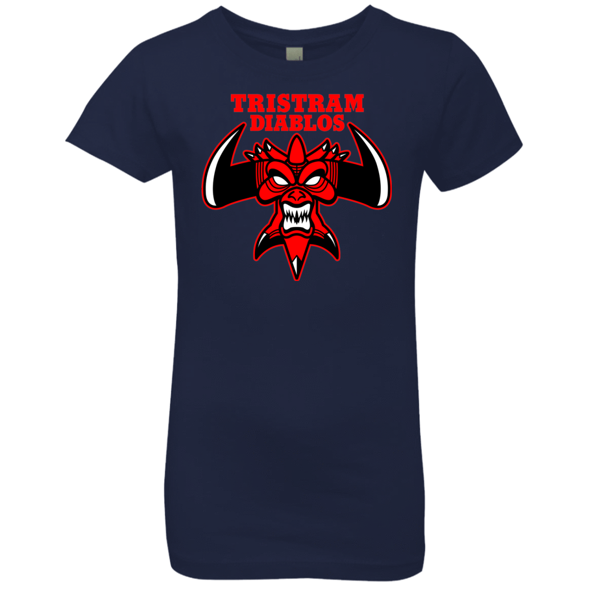 T-Shirts Midnight Navy / YXS Tristram Diablos Girls Premium T-Shirt