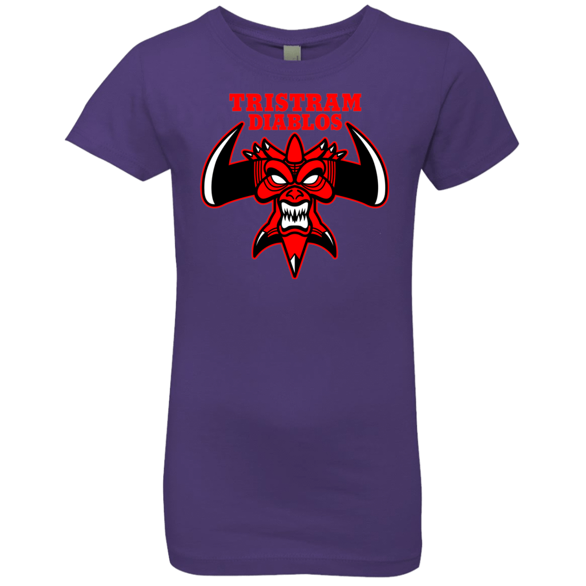 T-Shirts Purple Rush / YXS Tristram Diablos Girls Premium T-Shirt