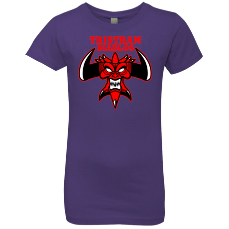 T-Shirts Purple Rush / YXS Tristram Diablos Girls Premium T-Shirt