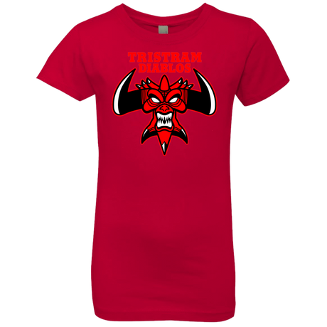 T-Shirts Red / YXS Tristram Diablos Girls Premium T-Shirt