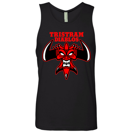 T-Shirts Black / S Tristram Diablos Men's Premium Tank Top