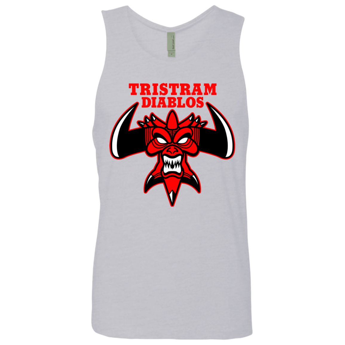 T-Shirts Heather Grey / S Tristram Diablos Men's Premium Tank Top