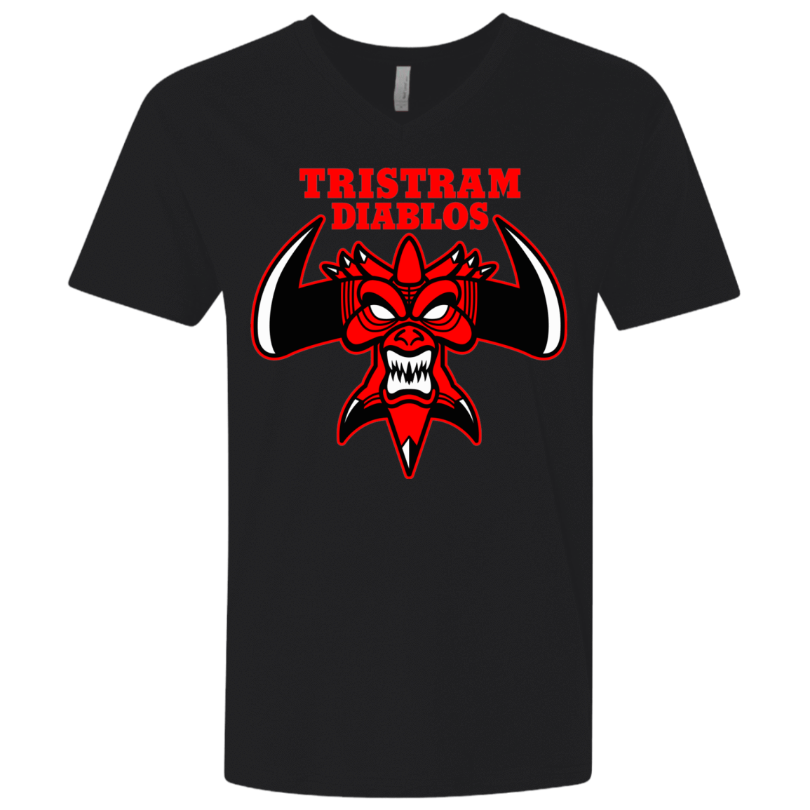 T-Shirts Black / X-Small Tristram Diablos Men's Premium V-Neck
