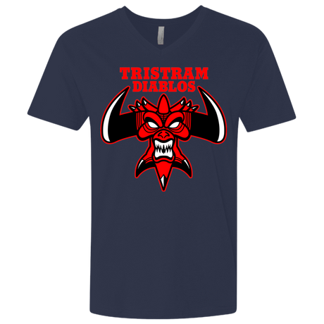 T-Shirts Midnight Navy / X-Small Tristram Diablos Men's Premium V-Neck