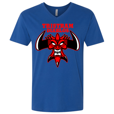 T-Shirts Royal / X-Small Tristram Diablos Men's Premium V-Neck