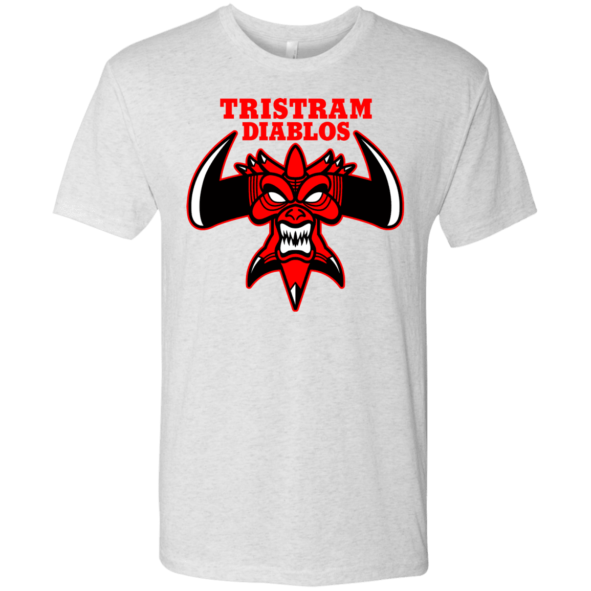 T-Shirts Heather White / S Tristram Diablos Men's Triblend T-Shirt