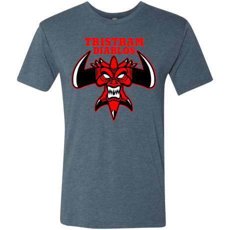 T-Shirts Indigo / S Tristram Diablos Men's Triblend T-Shirt