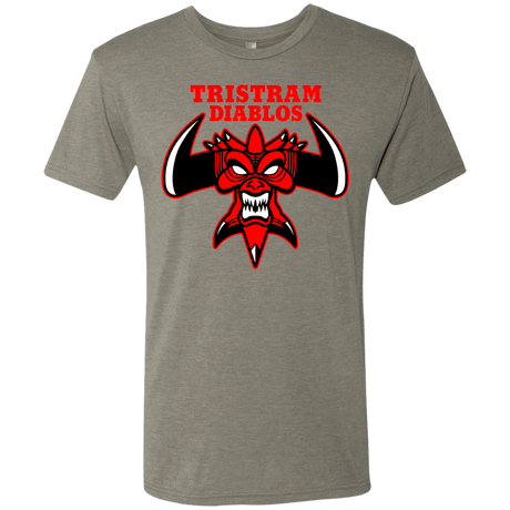 T-Shirts Venetian Grey / S Tristram Diablos Men's Triblend T-Shirt