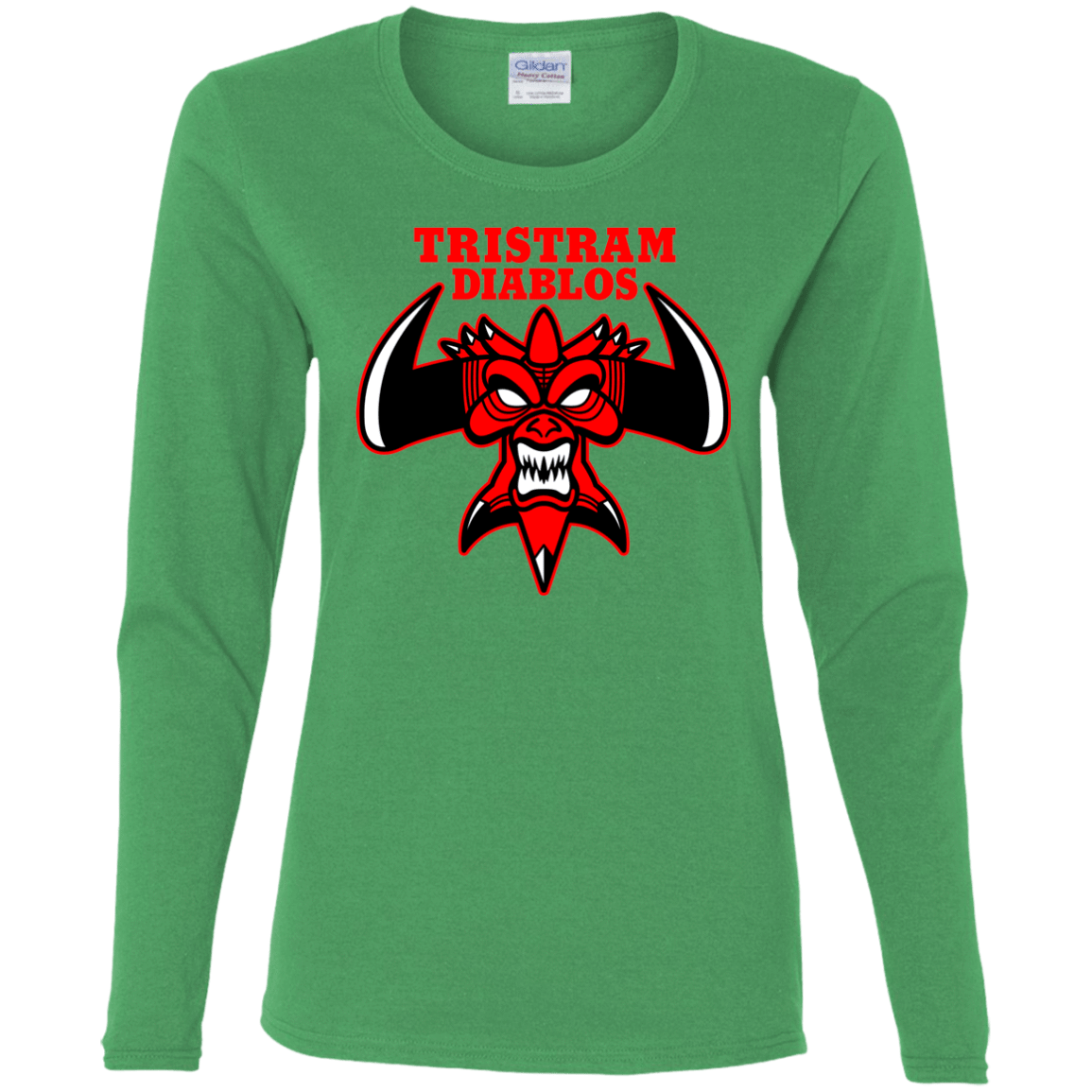 T-Shirts Irish Green / S Tristram Diablos Women's Long Sleeve T-Shirt