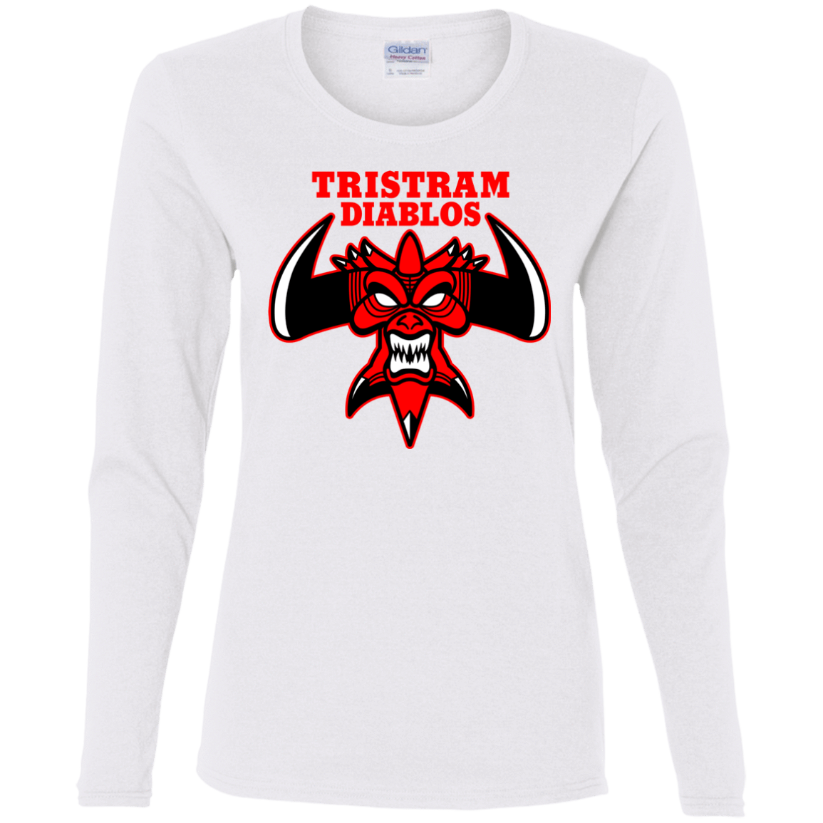 T-Shirts White / S Tristram Diablos Women's Long Sleeve T-Shirt