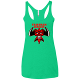 Tristram Diablos Women's Triblend Racerback Tank