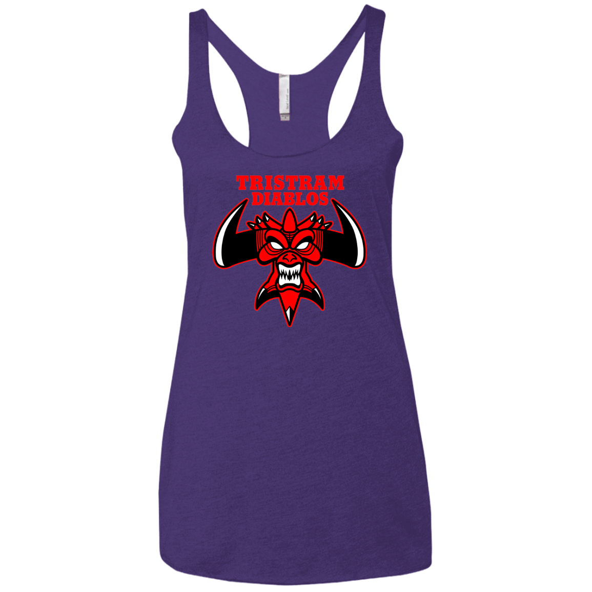 Tristram Diablos Women's Triblend Racerback Tank