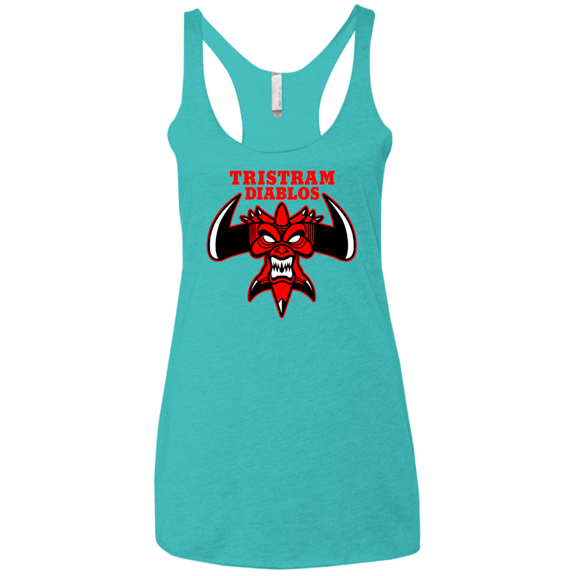 Tristram Diablos Women's Triblend Racerback Tank