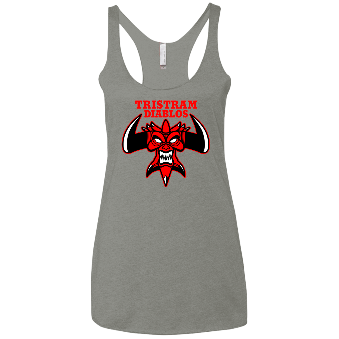 Tristram Diablos Women's Triblend Racerback Tank