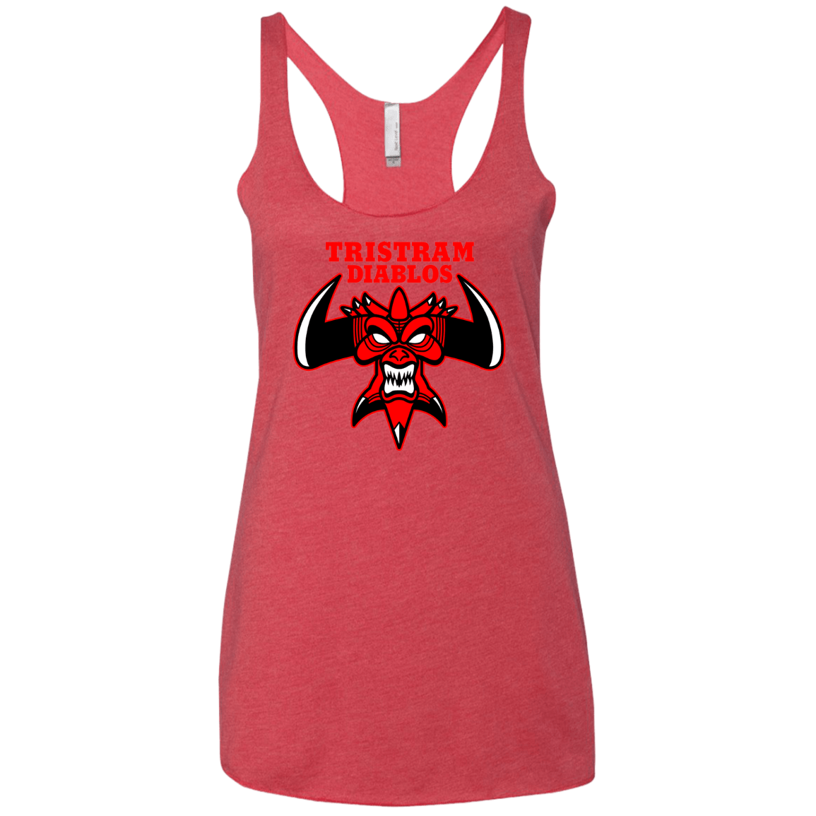 Tristram Diablos Women's Triblend Racerback Tank