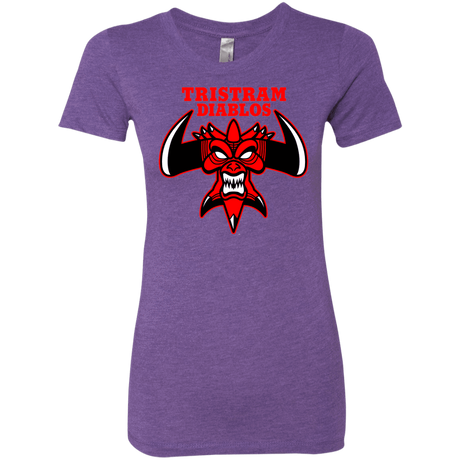 T-Shirts Purple Rush / S Tristram Diablos Women's Triblend T-Shirt