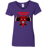 T-Shirts Purple / S Tristram Diablos Women's V-Neck T-Shirt