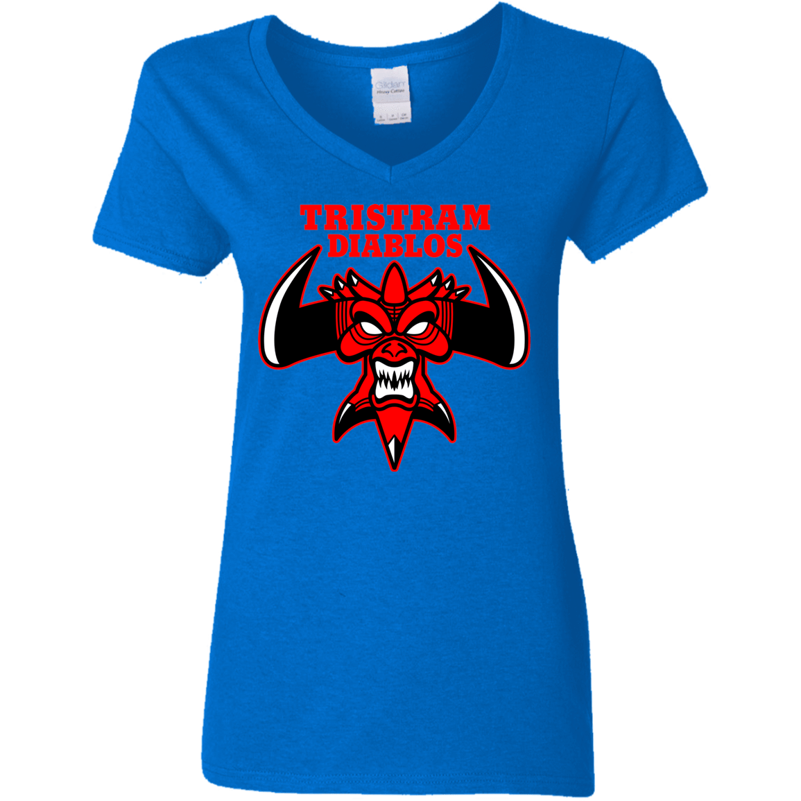 T-Shirts Royal / S Tristram Diablos Women's V-Neck T-Shirt