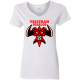 T-Shirts White / S Tristram Diablos Women's V-Neck T-Shirt