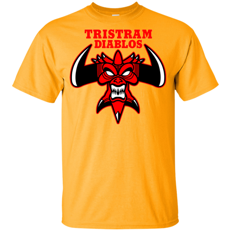 T-Shirts Gold / YXS Tristram Diablos Youth T-Shirt