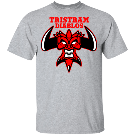 T-Shirts Sport Grey / YXS Tristram Diablos Youth T-Shirt