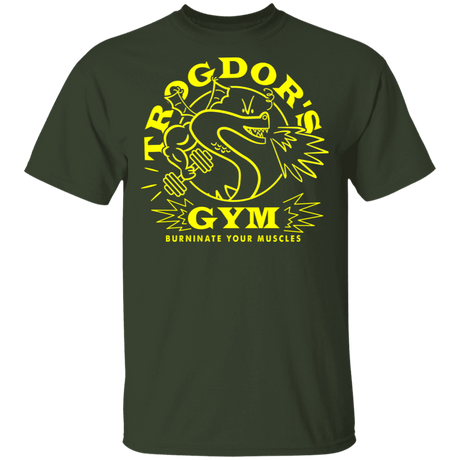 T-Shirts Forest / S Trogdors Gym T-Shirt