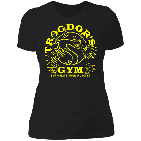 T-Shirts Black / S Trogdors Gym Women's Premium T-Shirt