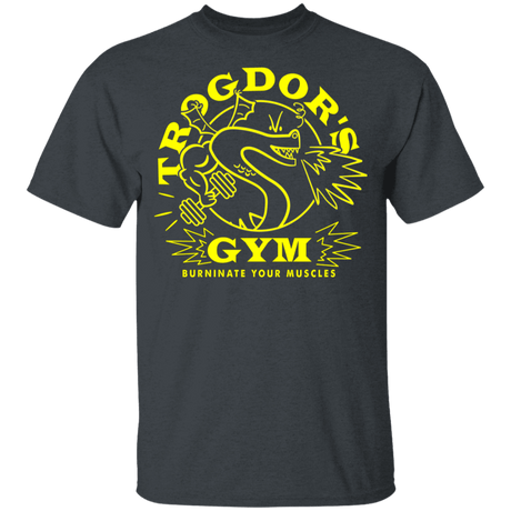 T-Shirts Dark Heather / YXS Trogdors Gym Youth T-Shirt