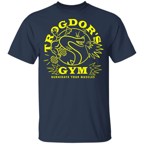 T-Shirts Navy / YXS Trogdors Gym Youth T-Shirt