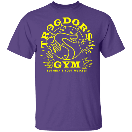 T-Shirts Purple / YXS Trogdors Gym Youth T-Shirt
