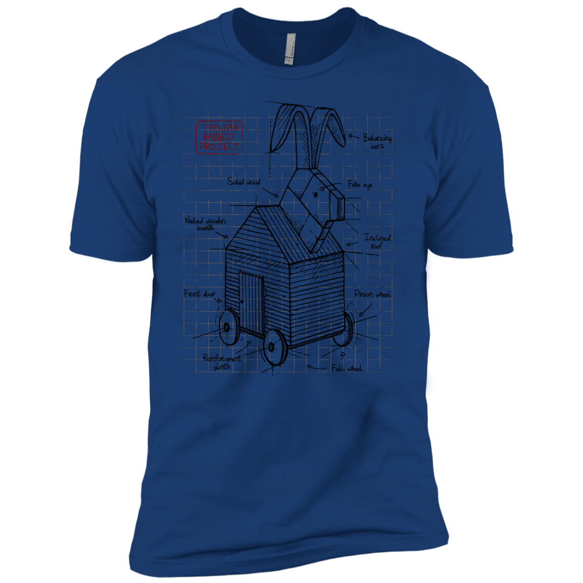 Trojan Rabbit Plan Boys Premium T-Shirt