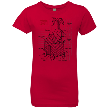 T-Shirts Red / YXS Trojan Rabbit Plan Girls Premium T-Shirt
