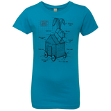 T-Shirts Turquoise / YXS Trojan Rabbit Plan Girls Premium T-Shirt
