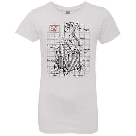 T-Shirts White / YXS Trojan Rabbit Plan Girls Premium T-Shirt