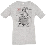 T-Shirts Heather Grey / 6 Months Trojan Rabbit Plan Infant Premium T-Shirt