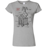 T-Shirts Sport Grey / S Trojan Rabbit Plan Junior Slimmer-Fit T-Shirt