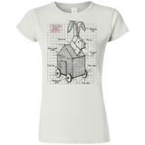 T-Shirts White / S Trojan Rabbit Plan Junior Slimmer-Fit T-Shirt