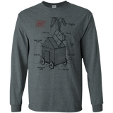 Trojan Rabbit Plan Men's Long Sleeve T-Shirt