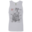 T-Shirts Heather Grey / S Trojan Rabbit Plan Men's Premium Tank Top