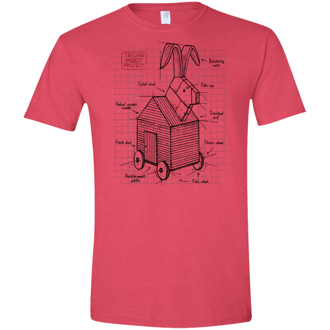 Trojan Rabbit Plan Men's Semi-Fitted Softstyle