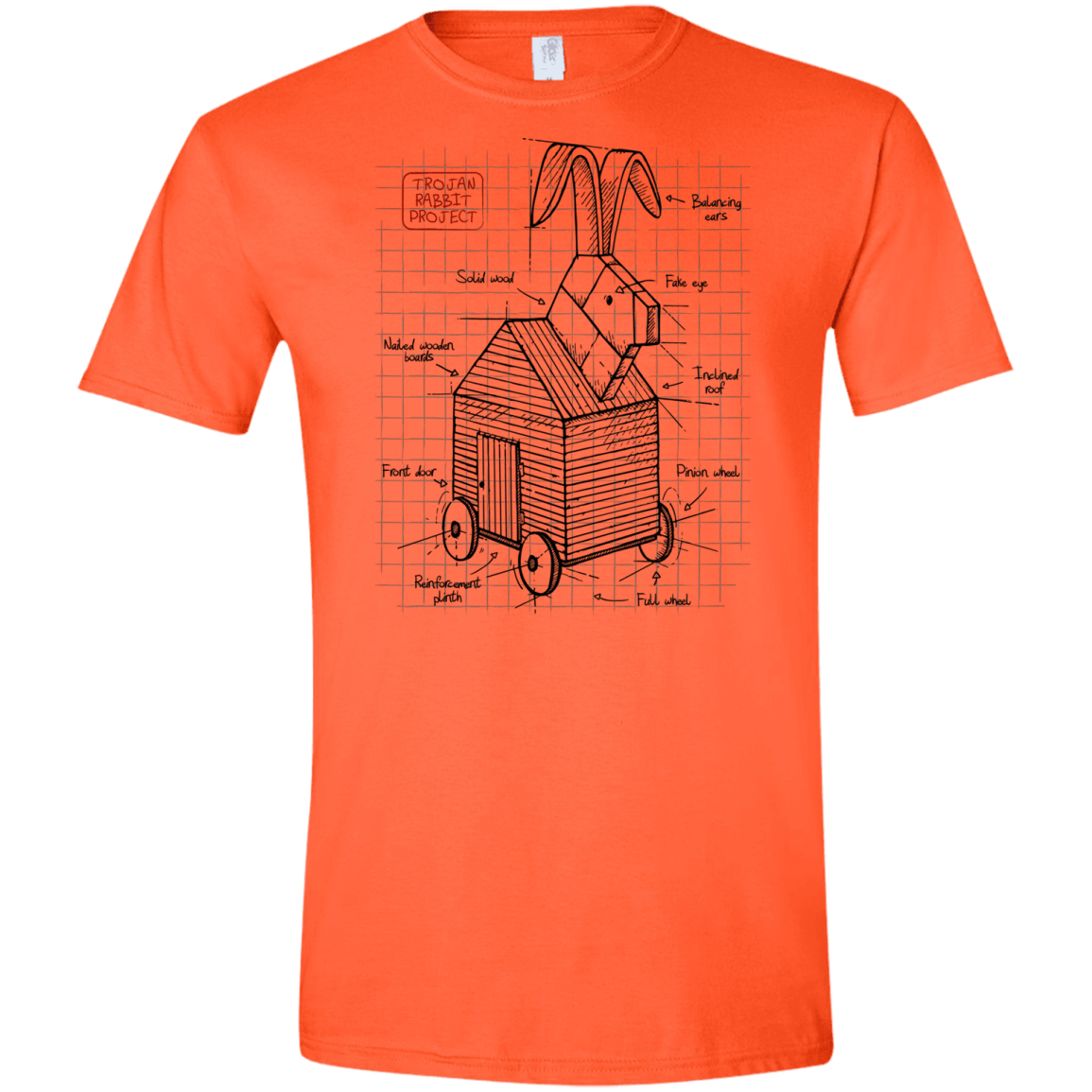 Trojan Rabbit Plan Men's Semi-Fitted Softstyle