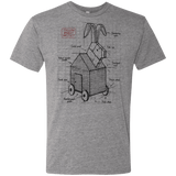 T-Shirts Premium Heather / S Trojan Rabbit Plan Men's Triblend T-Shirt
