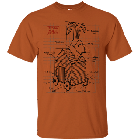 T-Shirts Texas Orange / S Trojan Rabbit Plan T-Shirt