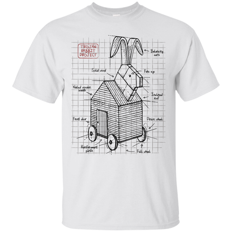 T-Shirts White / S Trojan Rabbit Plan T-Shirt