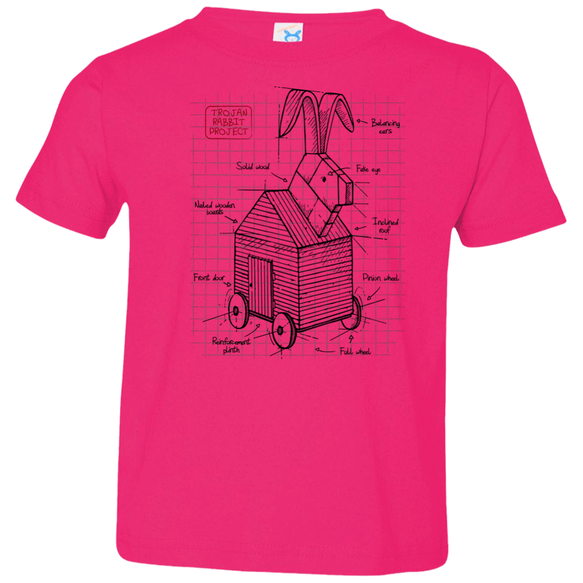 Trojan Rabbit Plan Toddler Premium T-Shirt